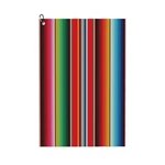 Mexican Serape Blanket Stripes Golf Towel 24X16.1 Inch Microfiber Waffle. Fixed Price $27.91.