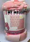 Sanrio Hello Kitty My Melody Blanket/throw Reversible 50X60. Fixed Price $16.99.