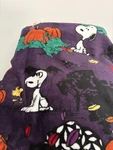 Vera Bradley Peanuts Fleece Plush Throw Blanket Halloween Indigo Snoopy & Gang. Fixed Price $64.99.
