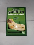 Burrito Comfort Blanket 65" Throw Cozy Concepts Super Soft Fleece Tortilla New. Fixed Price $11.00.