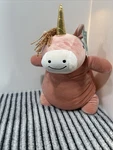 Pillowfort Weighted Plush Stuffed Pegasus Pink 20" X 7" 3 Lbs New Tags. Fixed Price $28.50.