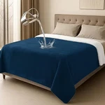 Tisancy King Size Waterproof Blanket For Bed Couch, 80'' X Double Side. Fixed Price $52.75.