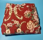 Ralph Lauren Danielle Marseilles Twin Fitted Bed Sheet Red Floral French Country. Fixed Price $18.00.