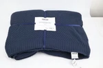 Hiend Accents Cotton Knit Blanket Queen Navy New Luxury Soft Throw TR2135. Fixed Price $59.99.
