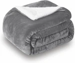 Sochow Sherpa Fleece Throw Blanket, Double-sided Super Soft Luxurious Plush. Fixed Price $30.18.