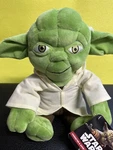 Yoda Star Wars 10" Plush Animal Seated Position 2015 Northwest Co. Nwt. Fixed Price $25.00.
