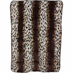 Leopard Print College Covers 63 X 86 Soft Raschel Plush Throw Blanket. Fixed Price $29.95.