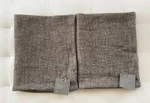 Restoration Hardware Italian Melange Pillow Cover Lumbar SET/2 Graphite Nwt. Fixed Price $259.00.