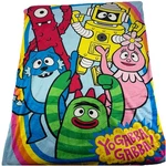 Vintage Gabba Plush Throw Blanket 40"X29" - Very Bright & Fresh Yo!!!. Fixed Price $59.88.
