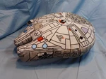 Jay Franco Star Wars Millennium Falcon Plush Throw Pillow Buddy Soft Large. Fixed Price $39.99.