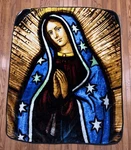 Blessed Virgin Mary 50" X 60" Throw Blanket By The Northwest Company. Fixed Price $15.16.
