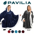Wearable Blanket Women Poncho Wrap With Pockets Fleece Throw Hoodie Shawl. Fixed Price $23.99.