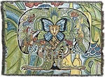 72X54 Tree Of Life Coccia Pacific Northwest Afghan Throw Blanket. Fixed Price $64.00.
