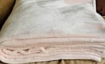 Kate Spade Pink Blush Fleece Blanket Throw Pastel Twin Xl 94" 69". Fixed Price $65.00.