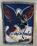 Northwest Nhl Washington Capitals Tapestry Throw Blanket 48" 60" Open Box. Fixed Price $19.37.