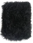 Project 62 Plush Soft Black Shaggy Mongolian Fur Luxury Throw Blanket - 50 60. Fixed Price $26.88.