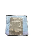 Vintage New St Marys Blanket 100% Acrylic With Satin Blue Twin Full 72" X 90". Fixed Price $42.00.