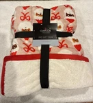 Cuddl Duds Christmas Santa Throw Faux Sherpa 50 60 New Cozy. Fixed Price $29.99.