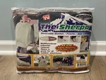 84X58 Body Trends The Sherpa "as Seen Tv" Blanket Poncho Seat Cushion Tan. Fixed Price $9.99.