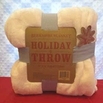 New Berkshire Blanket Holiday Throw Oversized 55"X70" Color Angel Super Soft!. Fixed Price $29.49.