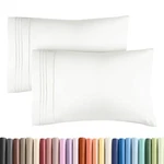 Pillow Cases Set 2, Hotel Quality Ultra Soft Covers By Cgk Linens. Fixed Price $22.99.