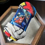 Dc Comics Justice League Classic Logo Super Plush Soft Throw Blanket 46"X60". Fixed Price $18.00.