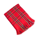 Saro Lifestyle TH123.R5060 Plaid Design Throw Red 50X60. Fixed Price $59.18.
