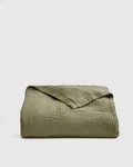 Bnwt Quince Airy Gauze Bed Blanket Full Queen Olive Green Brand New Tags. Fixed Price $59.00.