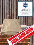 Vintage Ralph Lauren Classic Style Herringbone Ivory Cotton Blanket, X90". Fixed Price $58.95.