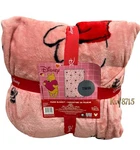 Disney Valentine Day Love Pink Winnie The Pooh Twin Size 60X90 Blanket Nwt. Fixed Price $56.00.