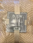 Boon Knitted Tweed Throw 50'' X 60'', Light Camel, Brand New Packing. Fixed Price $12.45.