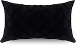 Plworld Black Lumbar Pillow Cover 12X20 Inch, Pleated Decorative Small Throw. Fixed Price $17.90.