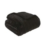 Mainstays Black Stripe Faux Fur Throw, 50" 60", Adult/teen. Fixed Price $25.86.