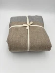 West Elm Colorblock Wool Bed Blanket Full/queen Gray Multi Read. Fixed Price $119.00.