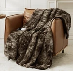 Homemate Heated Blanket Eletric Throw Luxury Faux Fur Sherpa. Fixed Price $39.90.