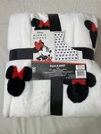 Disney Jay Franco Minnie Mouse Plush Twin Blanket Throw 60 X 90 Pink Bows. Fixed Price $36.99.
