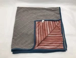 Matilda Jane Baby Boy Look Who's New Receiving Blanket Swaddle Gray Blue Brown. Fixed Price $19.88.