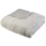 Lavish Home 60X80-IN Faux Fur Blanket Queen Size Bedding (gray) Machine Washable. Fixed Price $50.00.