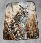 The Northwest Company Owl Plush Throw Blanket, Super Soft, 48X60, Millette. Fixed Price $17.99.