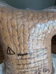 Nuzzie Knit Weighted Throw 12LB Marigold! Nwb. Fixed Price $199.99.