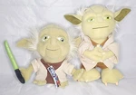 Set 2 Yoda Plush Stuffed Star Wars Lucas Films Movie Toys Science Talking Gift. Fixed Price $25.00.