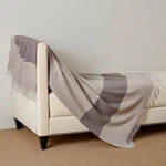 New Frette Balze Cashmere Throw 51" X 75" Brown $950. Fixed Price $325.00.