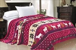 Bnf Home Christmas Collection Flannel Fleece Blanket, Queen. Fixed Price $49.99.