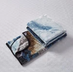 60X80" Wolf Howling Wolves Night Mink Faux Fur Twin Full Queen Throw Blanket. Fixed Price $49.99.