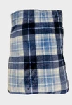 Home Expressions Velvet Plush Blanket Twin Xl College Dorm Bedding Navy Plaid. Fixed Price $15.00.