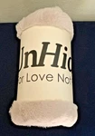 New Unhide Lil Marshmallow For Love Not Fur Blanket 50"X60" Cream/beige Bear. Fixed Price $40.00.