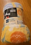 The Big One Plush Throw Blanket Mickey Minnie Easter Eggs 60 X 72 Oversized. Fixed Price $19.99.