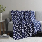 Madison Park Oversized 60 X Ogee-print Indigo Throw T4103709. Fixed Price $29.95.