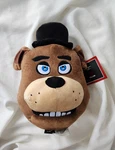 New Fnaf Head Pillow 5 Five Nights At Freddys Fazbear Plush 24" 2017 Nwt. Fixed Price $24.95.