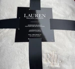 Brand New Ralph Lauren King Size Grey Embroidered Lrl Logo Micromink Blanket. Fixed Price $58.50.